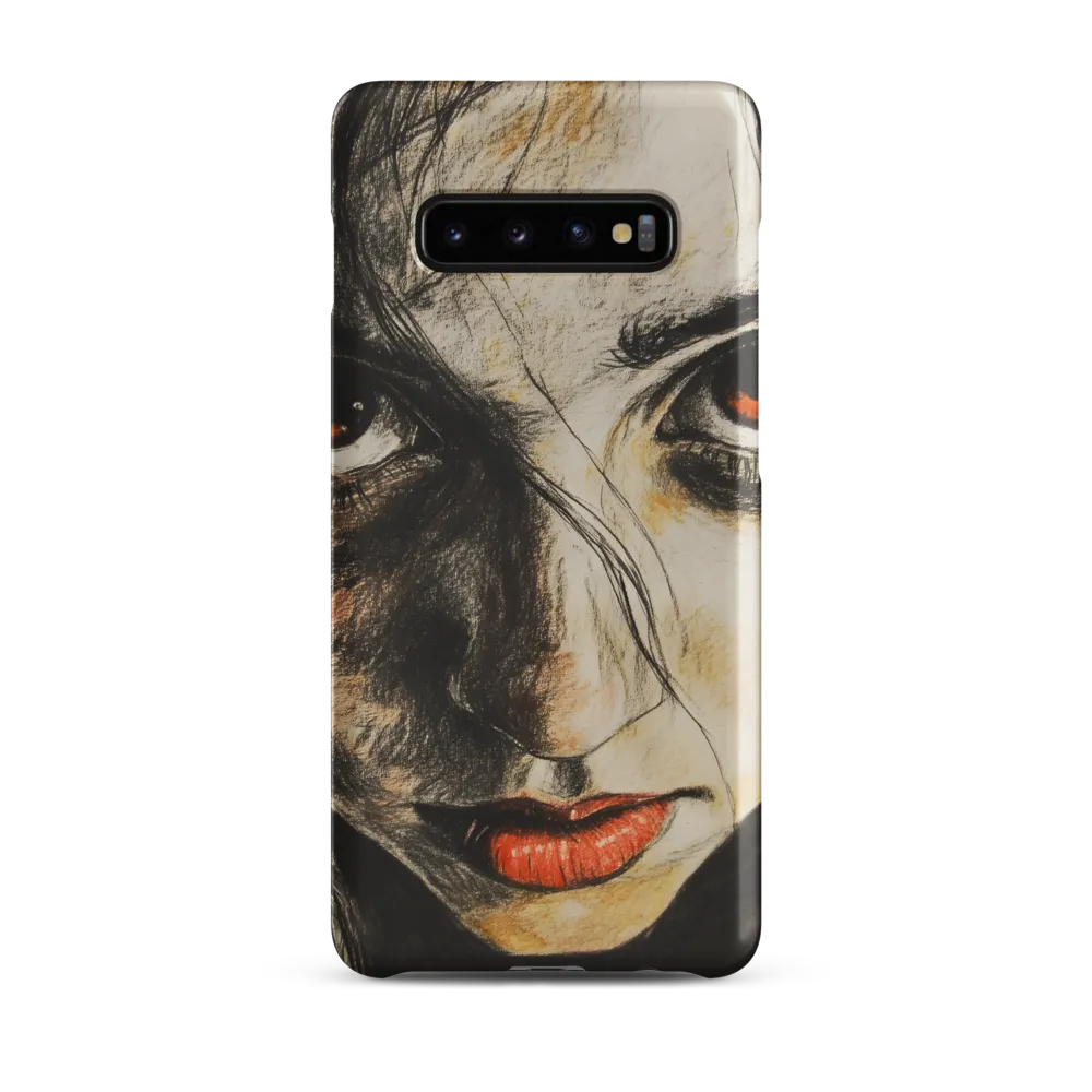 Gaze of Intensity | Phone Case |  S10 Plus | Snap Case | Matte