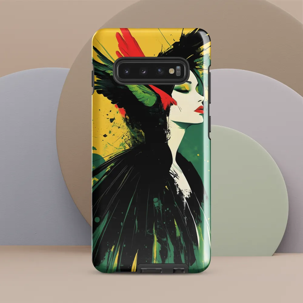 Embrace of the Wings | Phone Case |  S10 Plus | Tough Case | Glossy