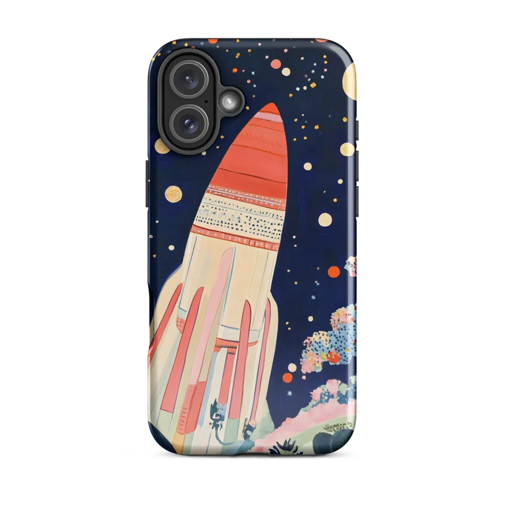 Cosmic Dreams: The Rocket's Journey