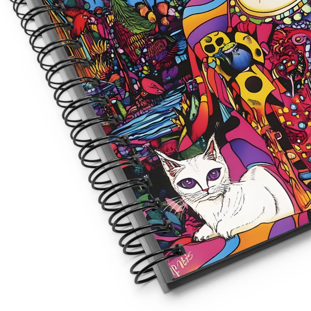 Whimsy in Color | Spiral Notebook