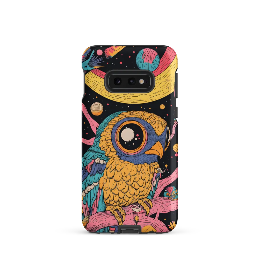 Whimsical Cosmic Owl