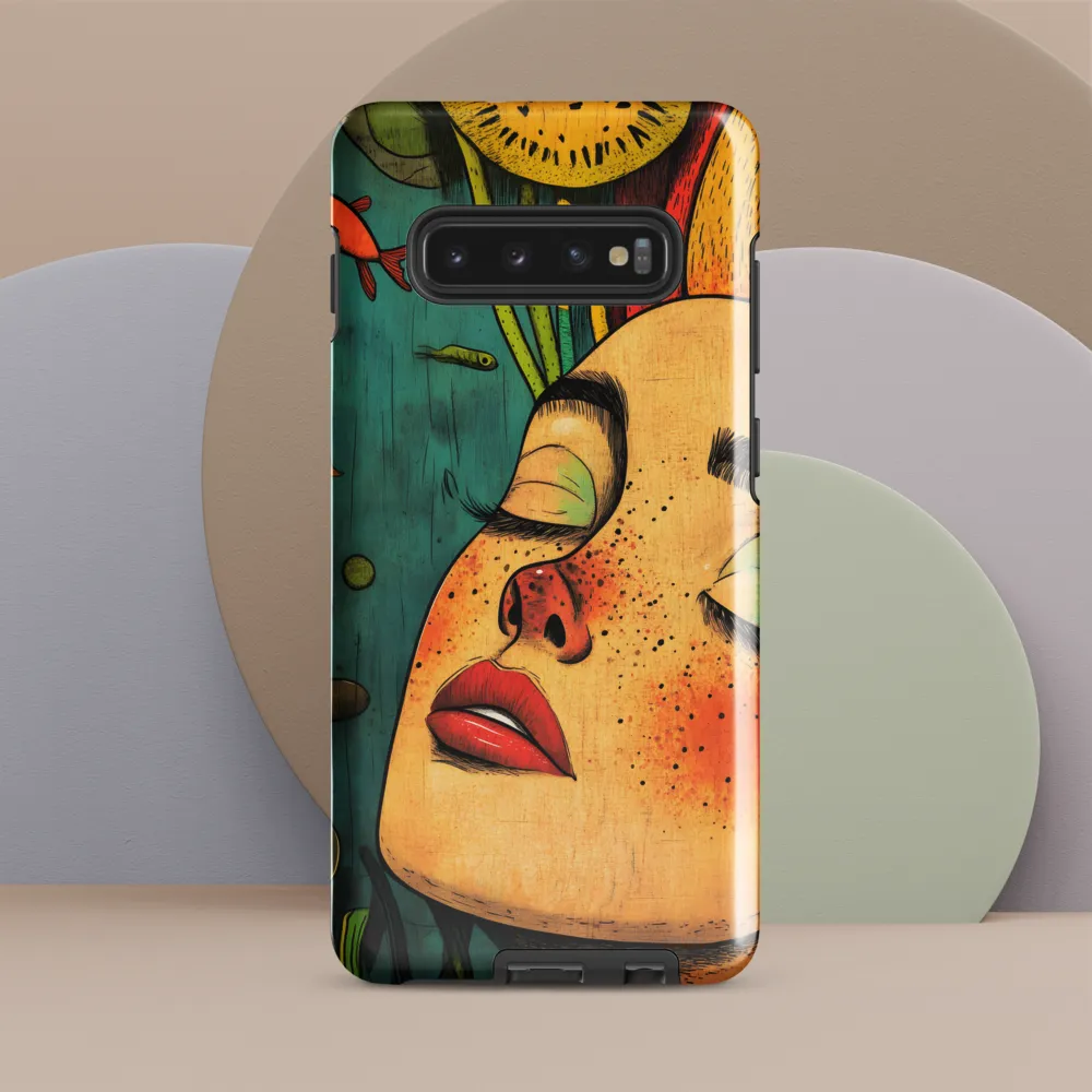 Underwater Serenity | Phone Case |  S10 Plus | Tough Case | Glossy