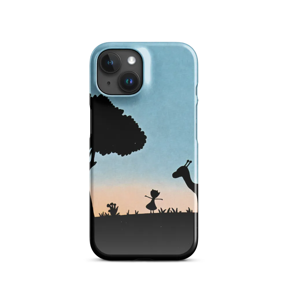 Curiosity in the Silhouette | Phone Case |  15 | Snap Case | Glossy