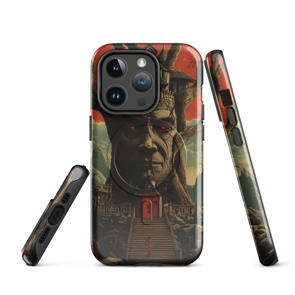The Enigmatic Guardian of the Grove | Phone Case |  14 Pro | MagSafe® Tough Case | Glossy