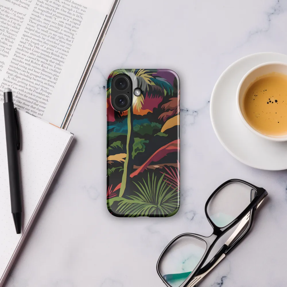 Tropical Sunset Escape | Phone Case |  16 | Snap Case | Glossy