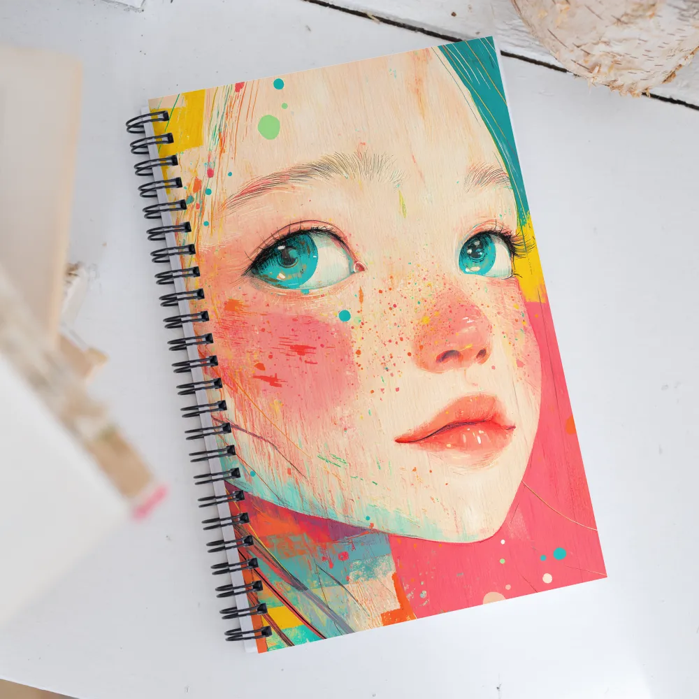 Whispers of Color | Spiral Notebook