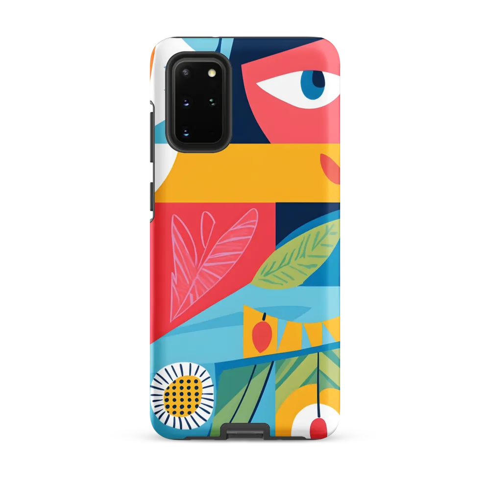 Fragmented Gaze in Botanical Blocks