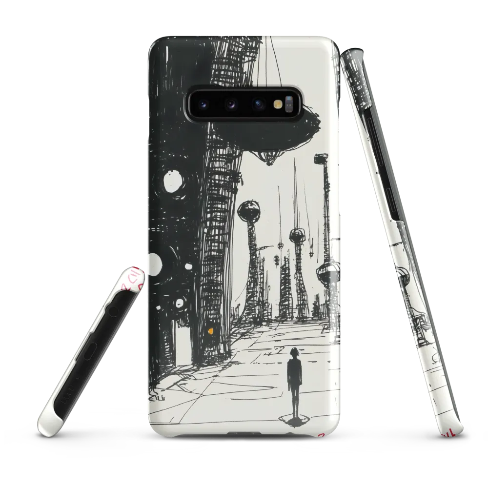 The Echoing Silence of Tomorrow | Phone Case |  S10 Plus | Snap Case | Glossy