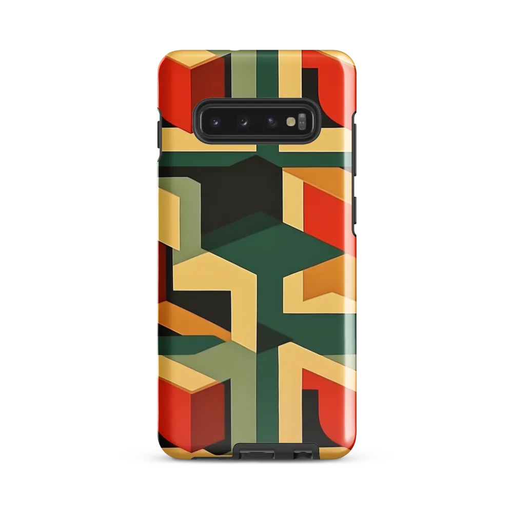 Dynamic Geometry: An Exploration of Form | Phone Case |  S10 Plus | Tough Case | Glossy