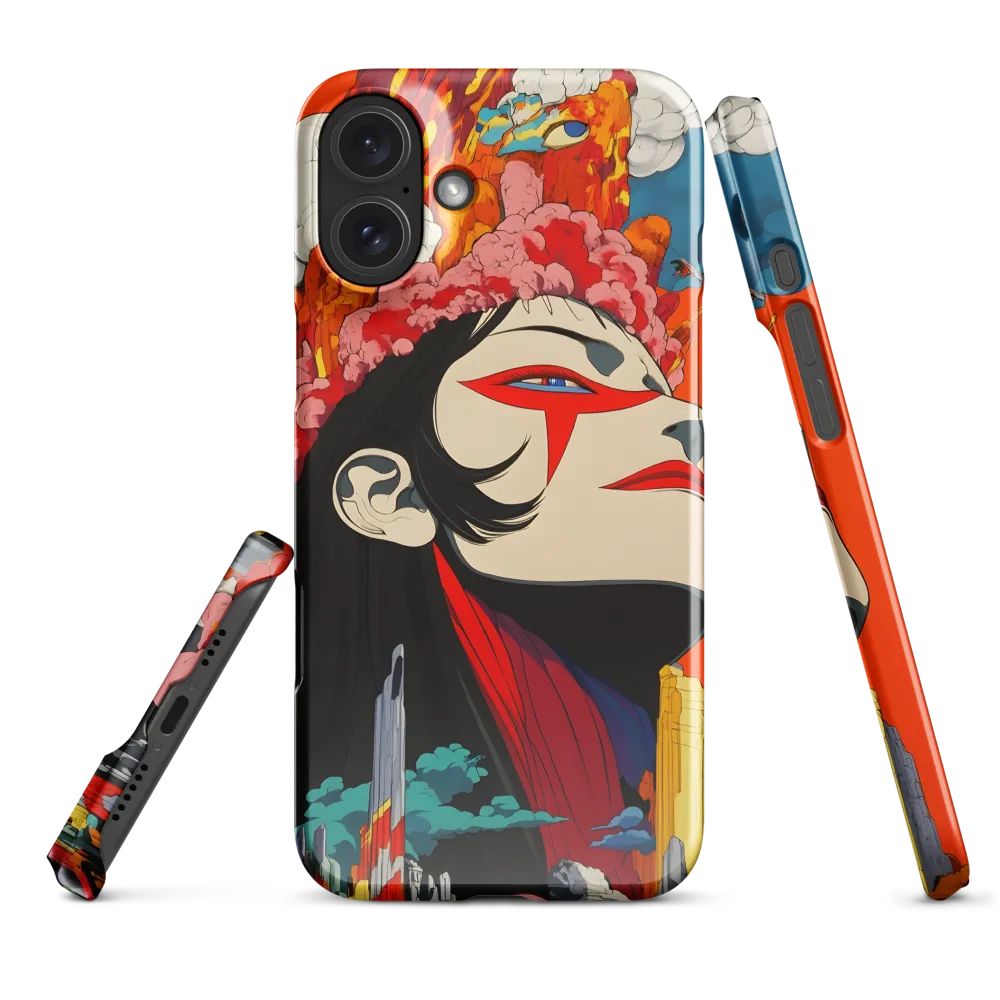 Eruption of Power | Phone Case |  16 Plus | Snap Case | Glossy