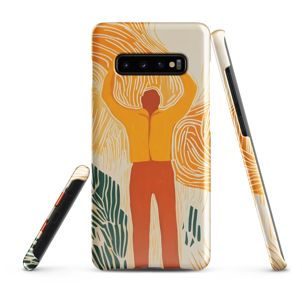 Embodying Nature's Flow | Phone Case |  S10 Plus | Snap Case | Glossy