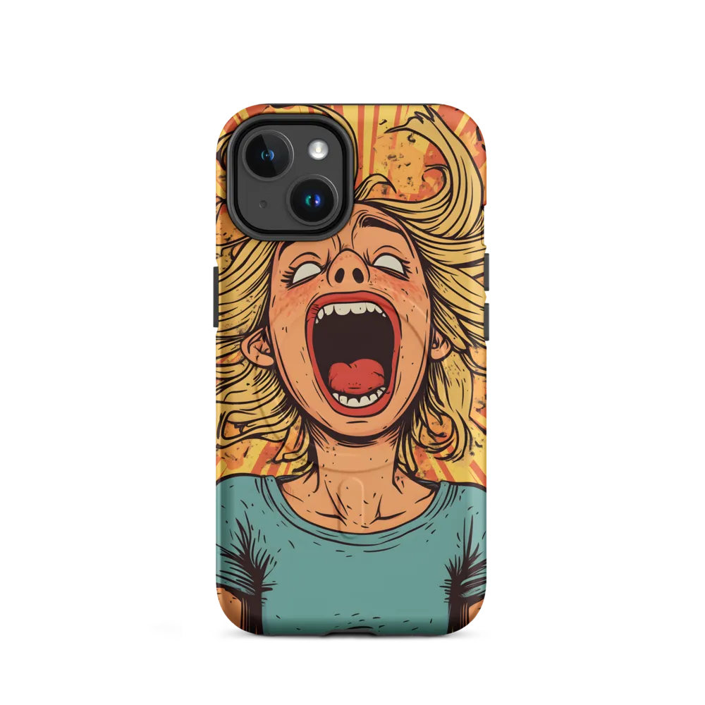 Unleashed Frustration | Phone Case |  14 | MagSafe® Tough Case | Matte
