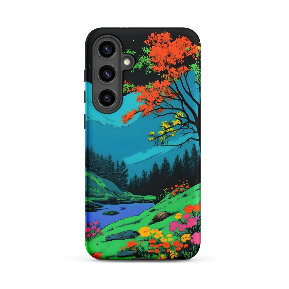 Neon Dreams: A Vibrant Landscape
