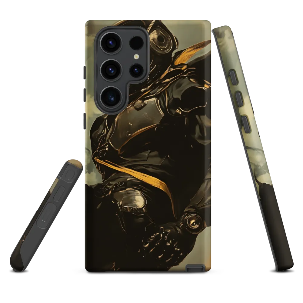 Ethereal Explorer: The Enigmatic Astronaut | Phone Case |  S23 Ultra | Tough Case | Matte