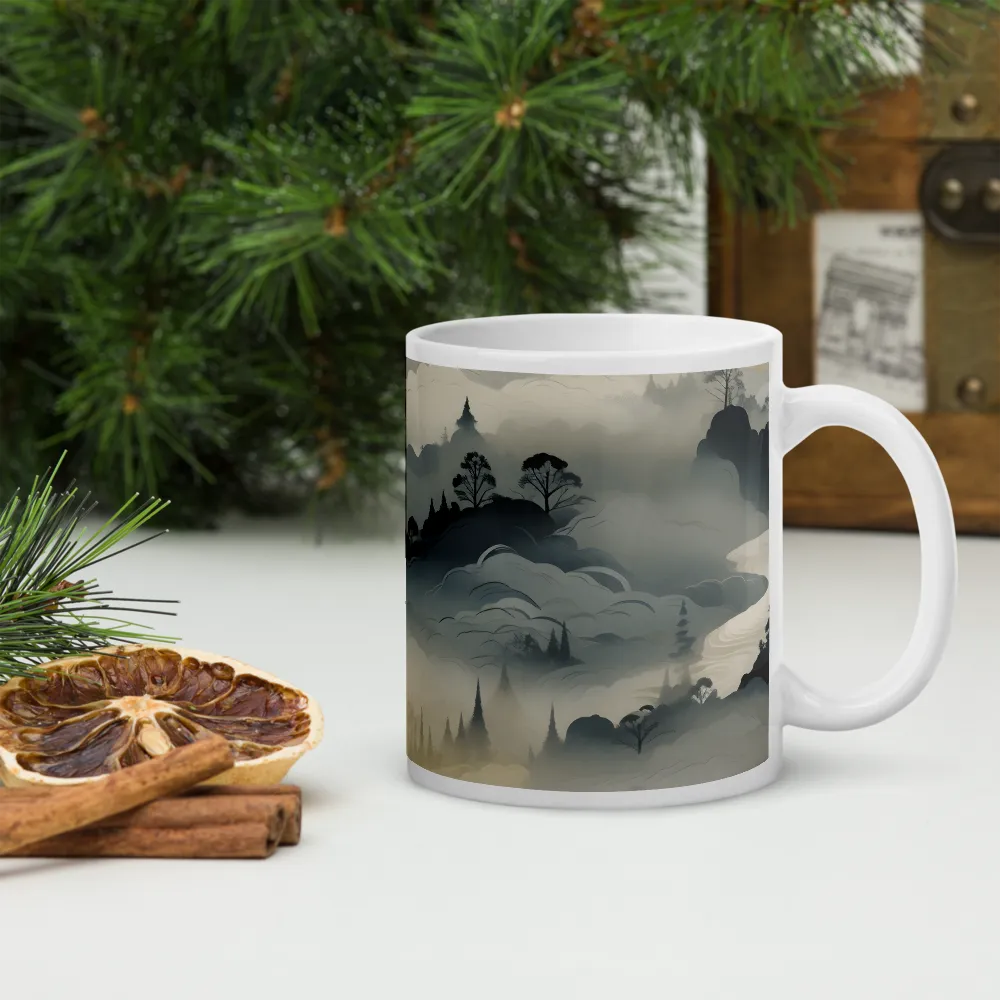 Whispers of the Misty Landscape | Mugs | Multiple Sizes & Colors