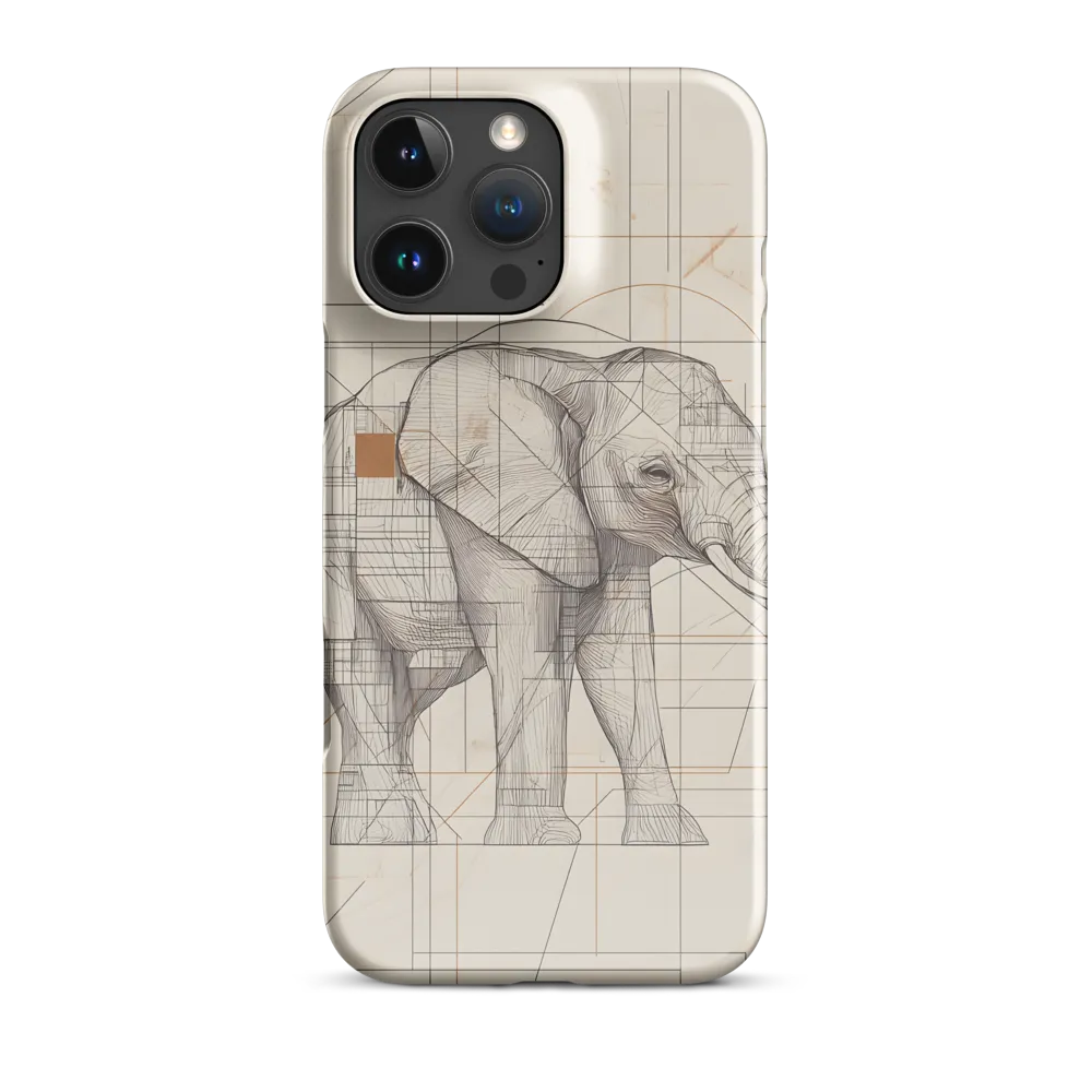 Geometric Elegance: The Steel Elephant