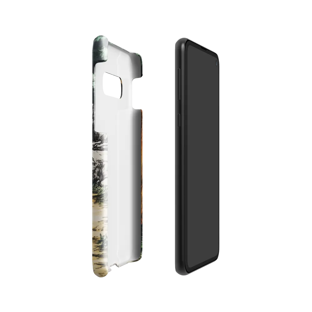 Pathway Through Nature's Embrace | Phone Case |  S10e | Snap Case | Glossy