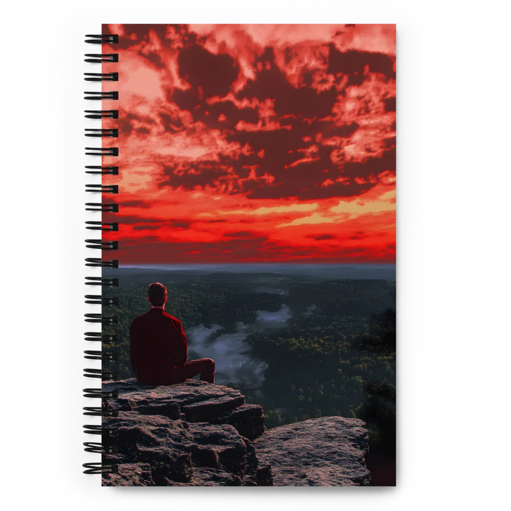 Reflections at Dusk | Spiral Notebook