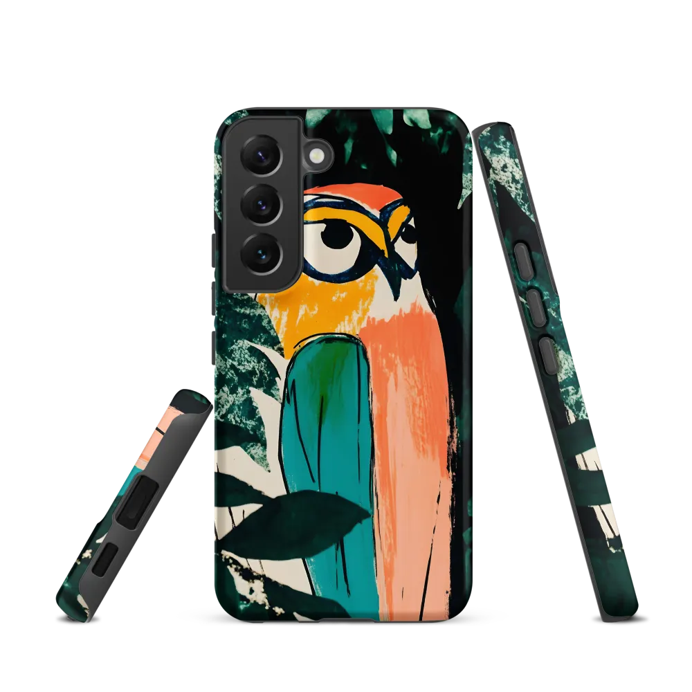 Camouflaged Majesty: The Abstract Owl