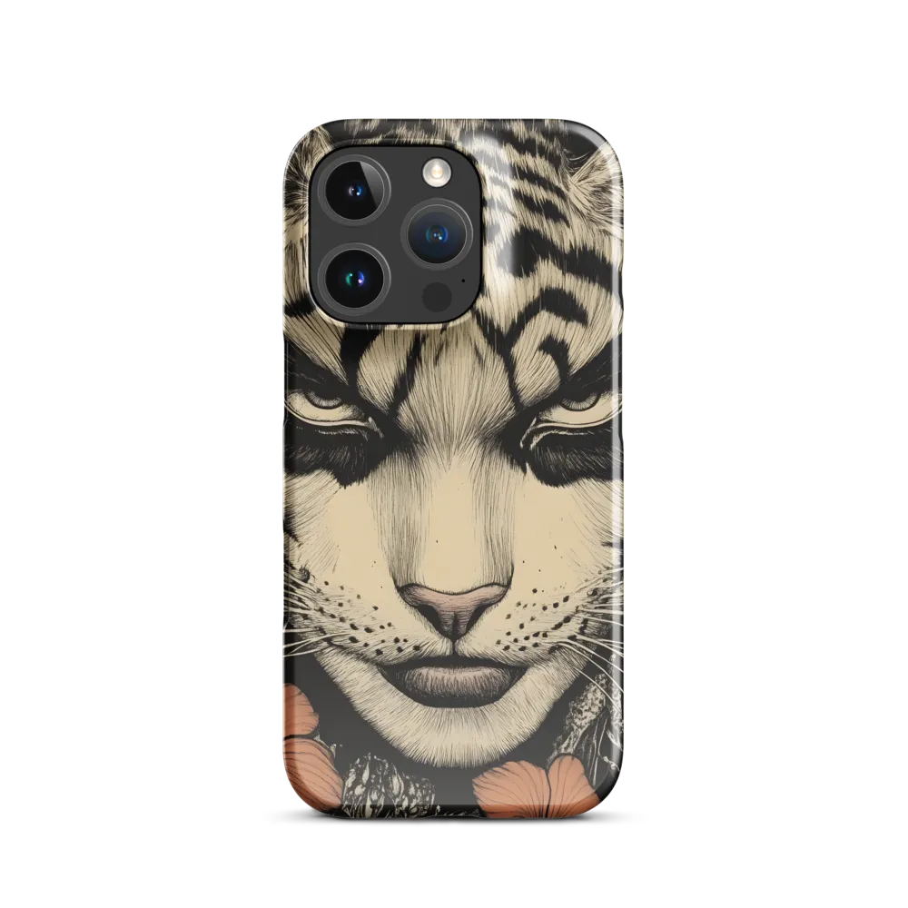 Feline Majesty: The Human-Leopard Connection | Phone Case |  16 Pro | Snap Case | Glossy