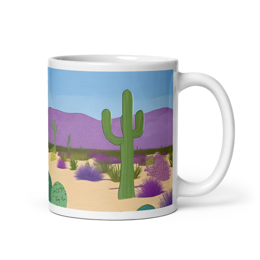 Desert Serenity | Mug with White inside | 11 oz