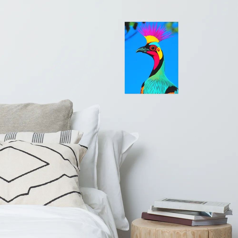 Whimsical Avian Portrait