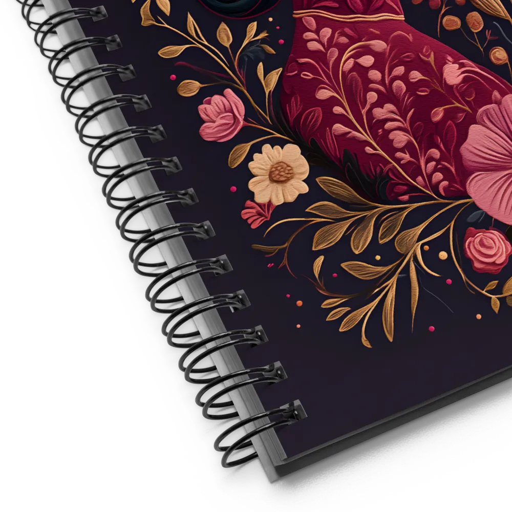 Portrait of Serenity | Spiral Notebook