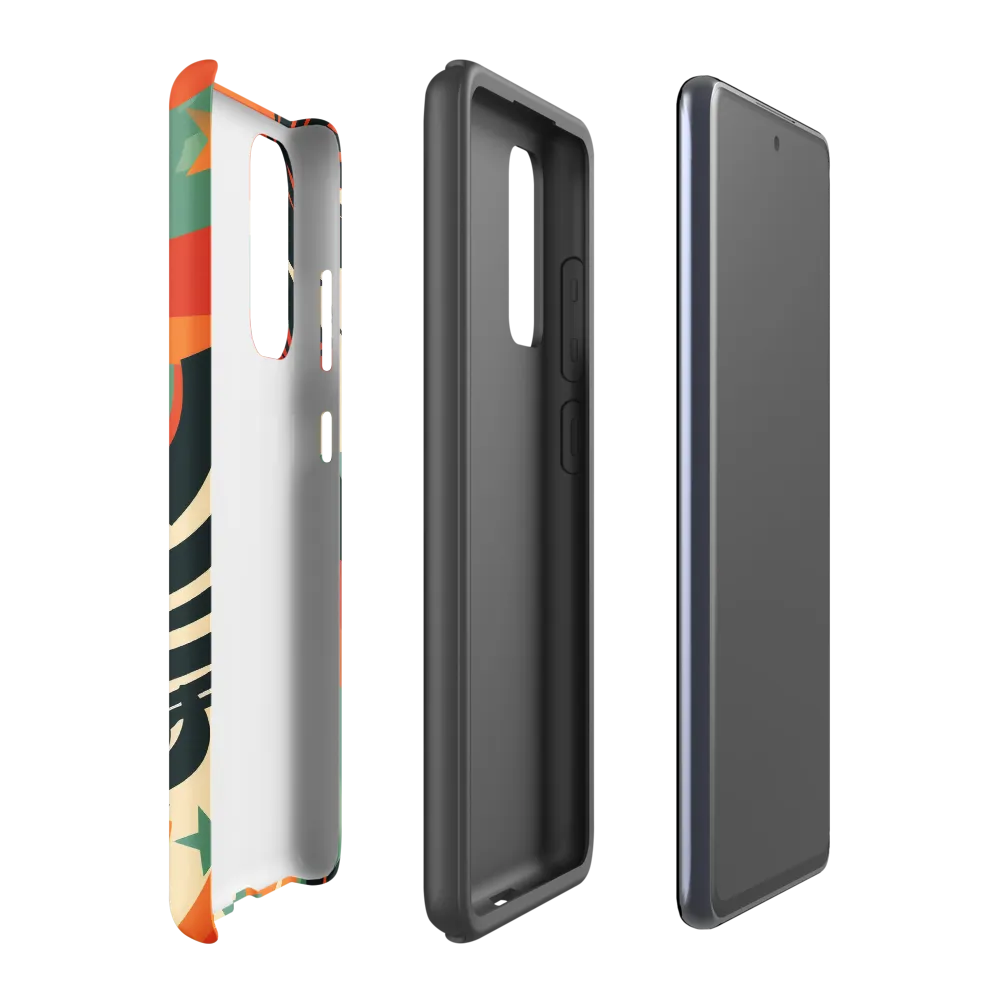 Swirls of Elegance | Phone Case |  S20 FE | Tough Case | Matte