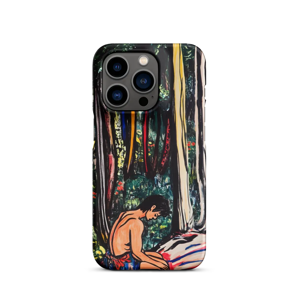 Contemplation in Nature | Phone Case |  14 Pro | Snap Case | Matte