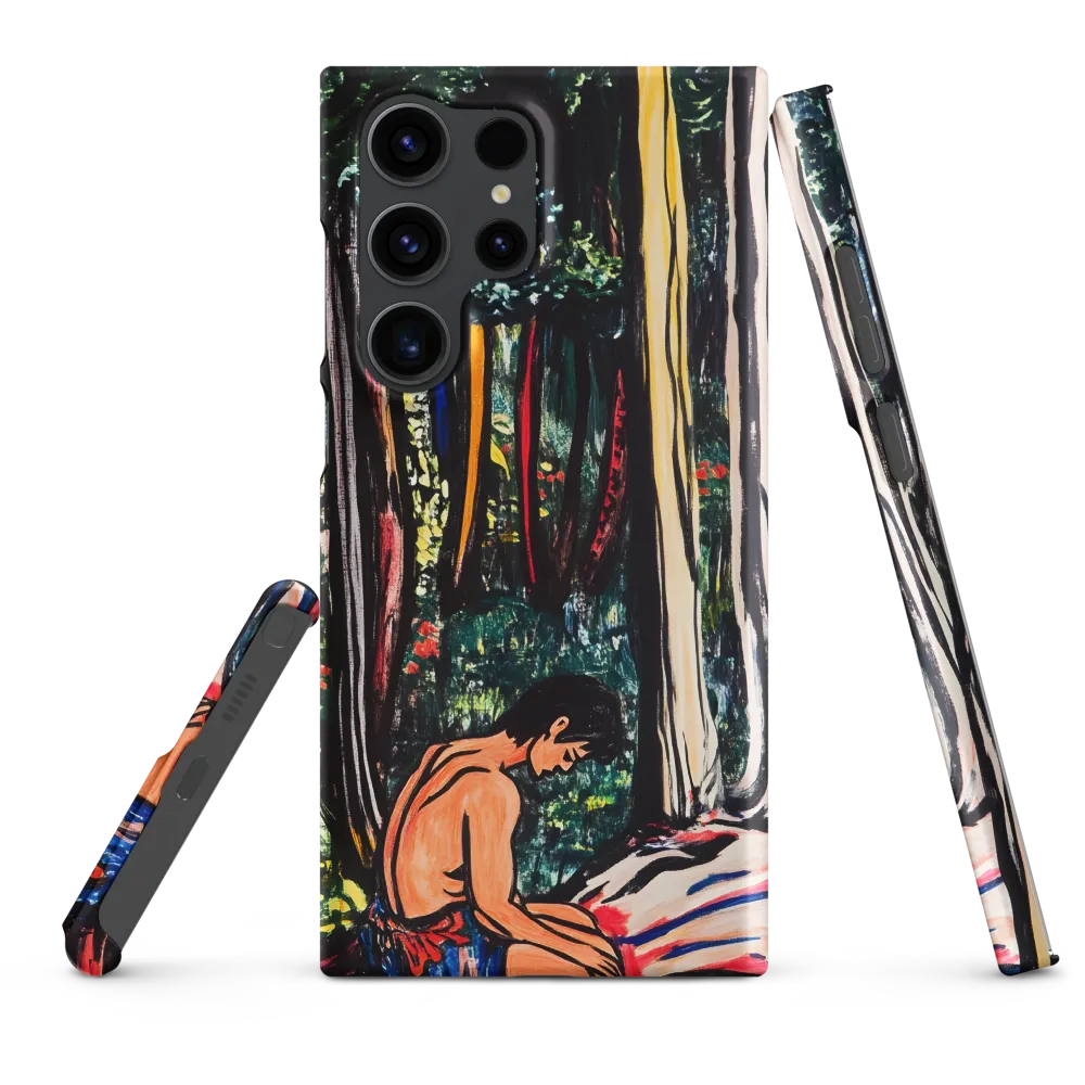 Contemplation in Nature | Phone Case |  S23 Ultra | Snap Case | Matte