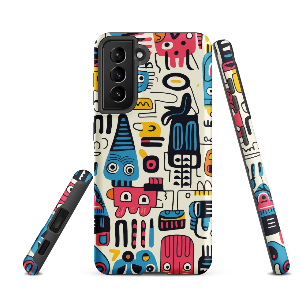 Vibrant Whimsy | Phone Case |  S21 FE | Tough Case | Matte