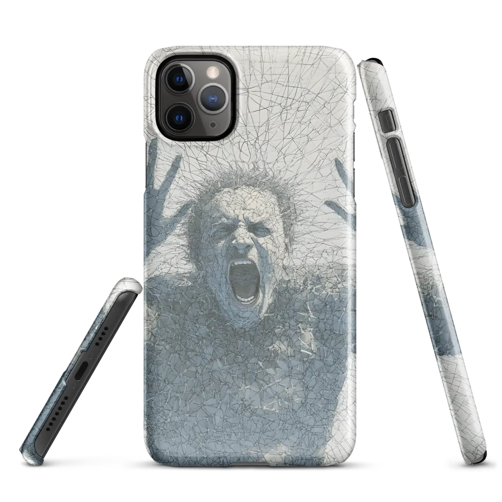 Breaking Free: An Expression of Anguish | Phone Case |  11 Pro Max | Snap Case | Glossy