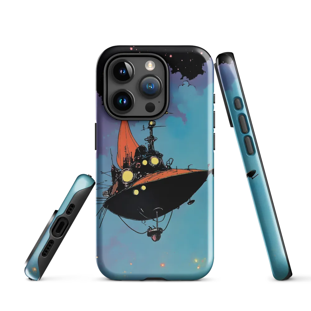 Cosmic Voyage | Phone Case |  15 Pro | Tough Case | Glossy