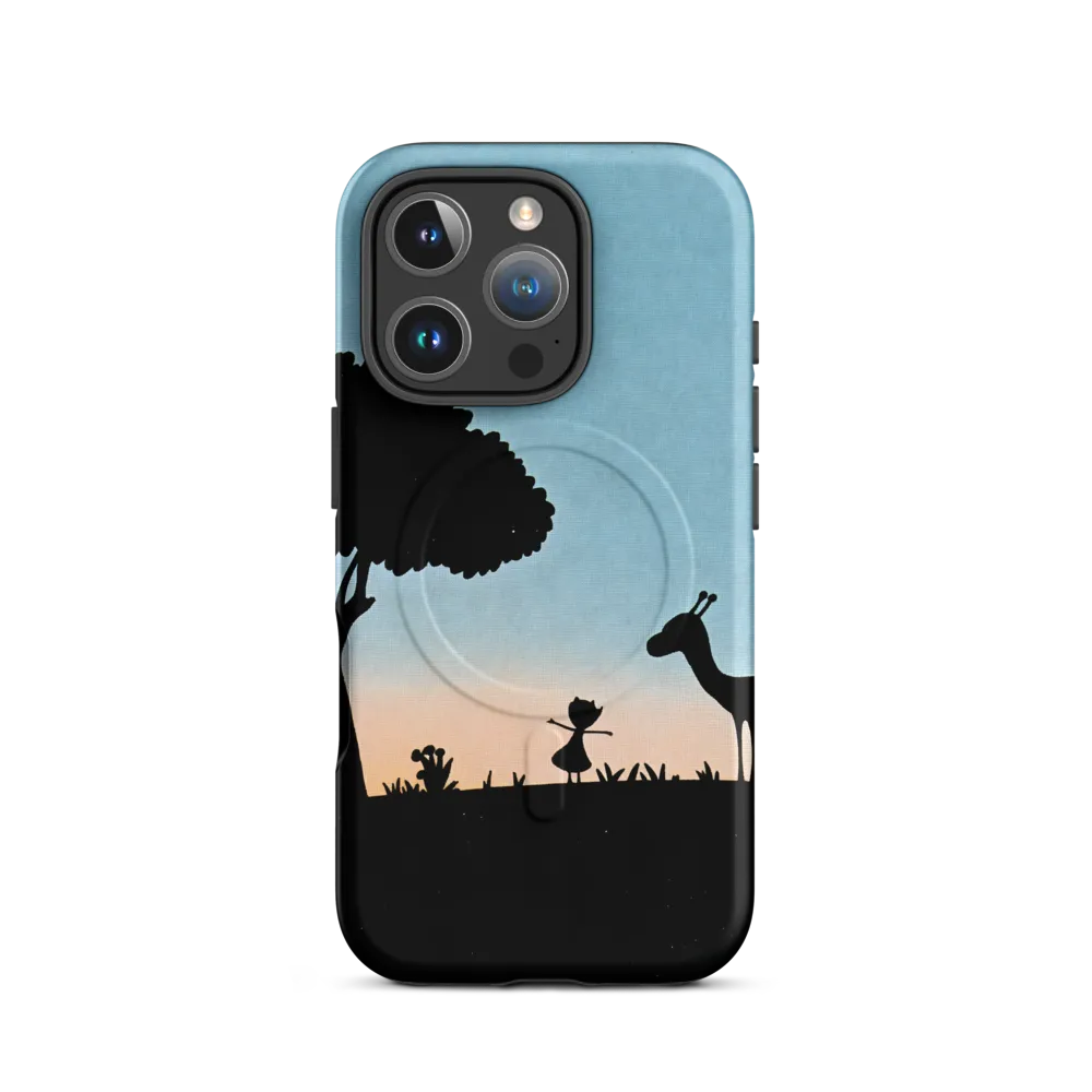 Curiosity in the Silhouette | Phone Case |  16 Pro | MagSafe® Tough Case | Matte