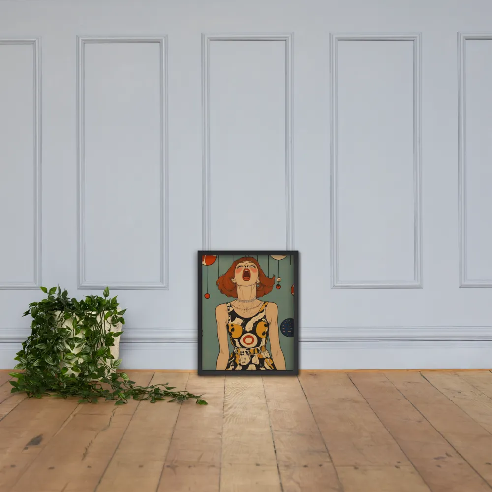Awakening Expression | Poster with Black Frame | 16″×20″
