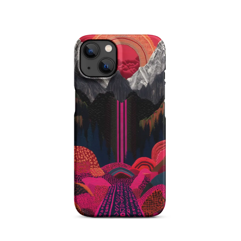 Ethereal Cascade: A Surreal Landscape