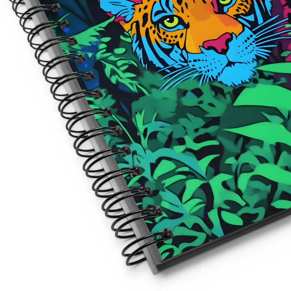 Curiosity in the Jungle | Spiral Notebook