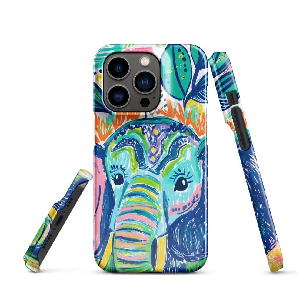 Whimsical Elephant Portrait