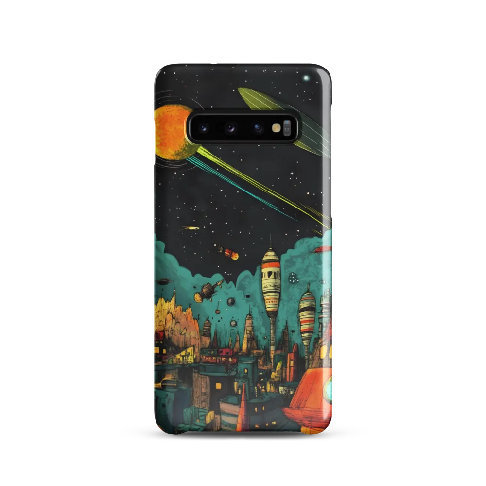 Galactic Cityscape: A Journey Through Imagination