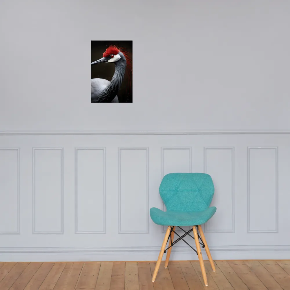 Ember-Crested Elegance | Poster | 12″×18″