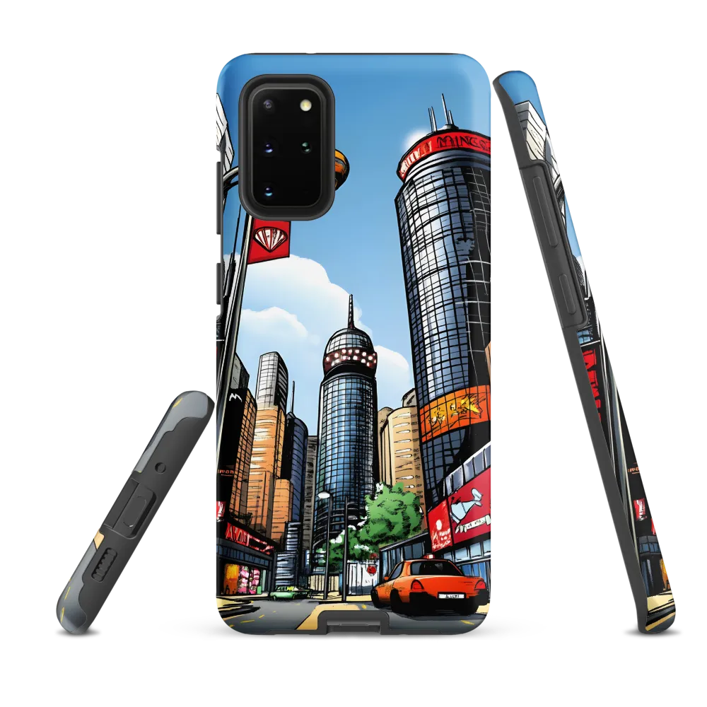 Urban Pulse: A Comic Cityscape