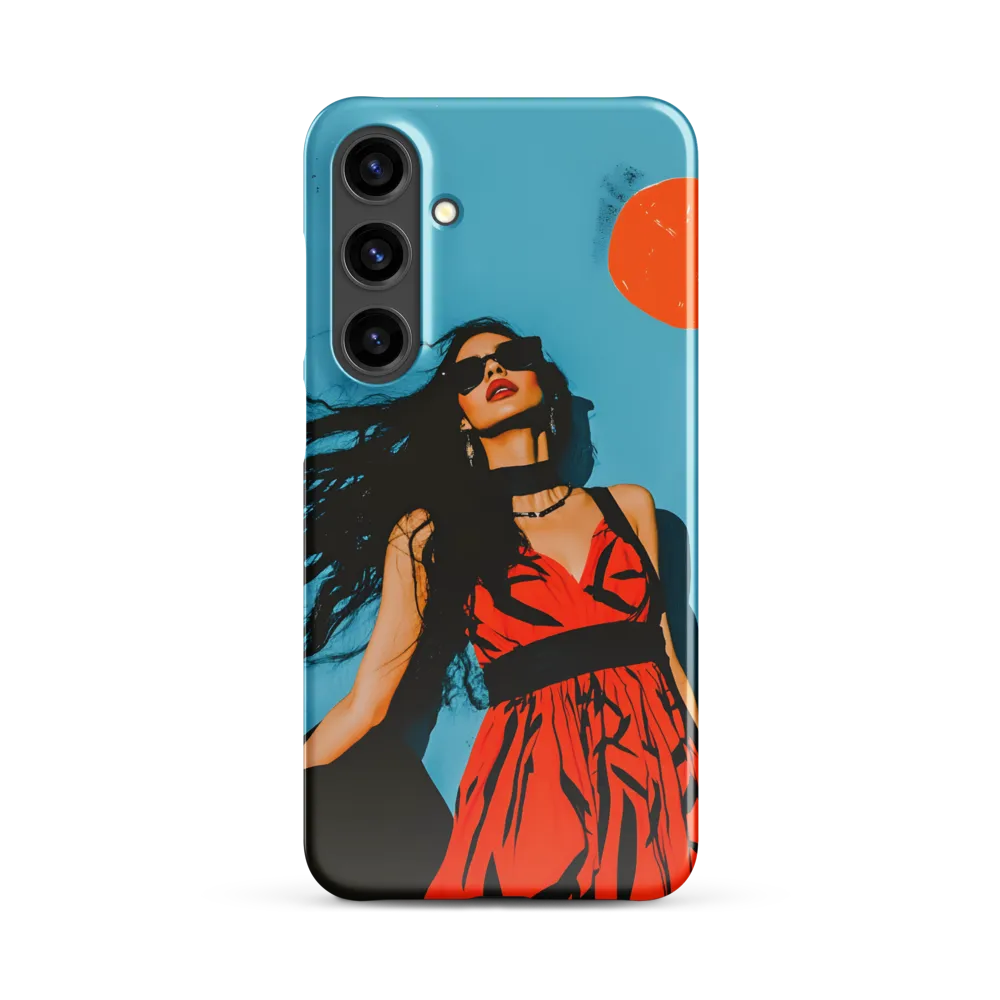 Sunset in Fashion: A Modern Portrait