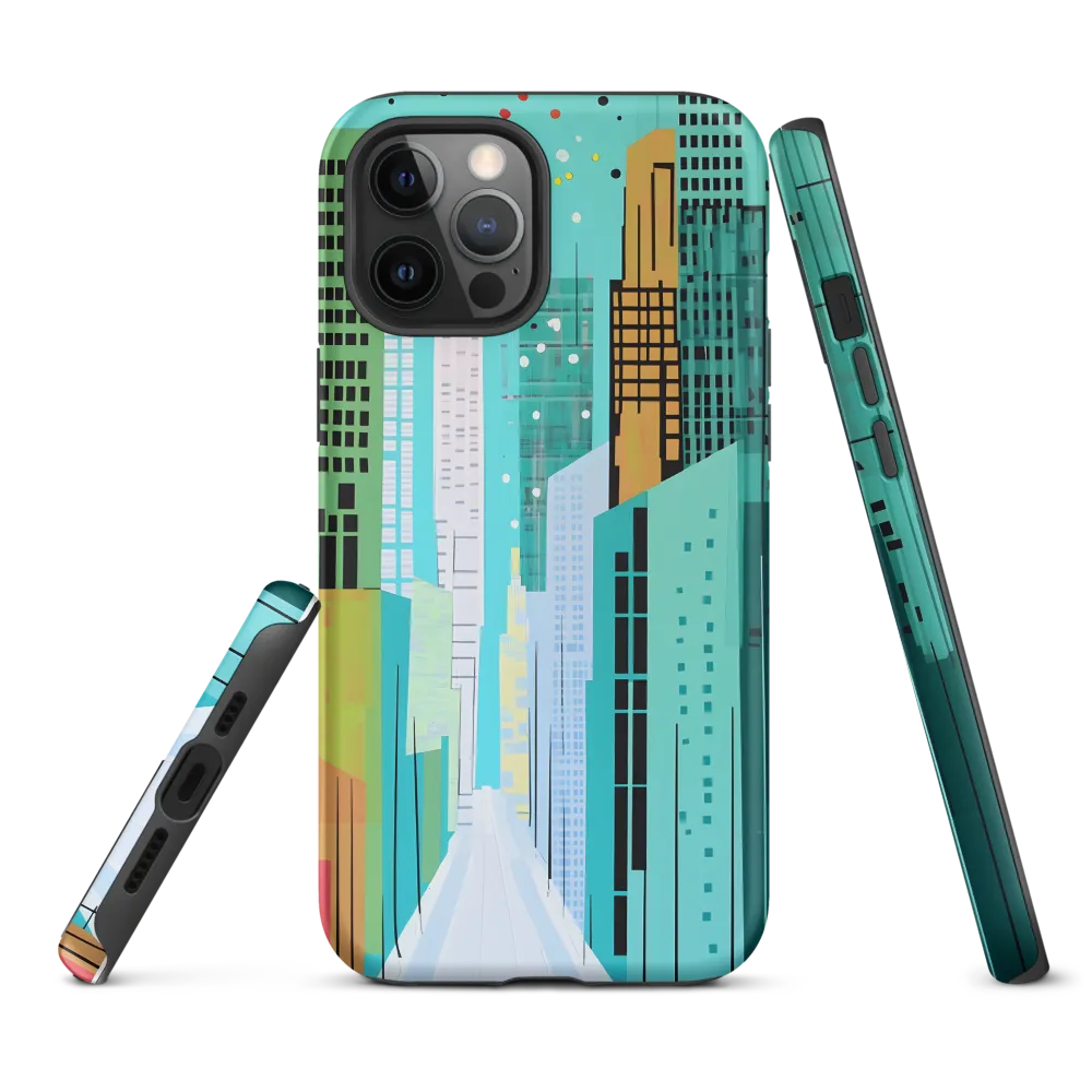 Urban Symphony in Turquoise