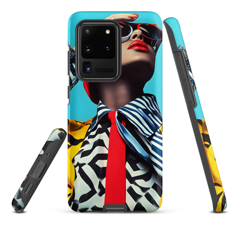 Chic Confidence in Bold Patterns