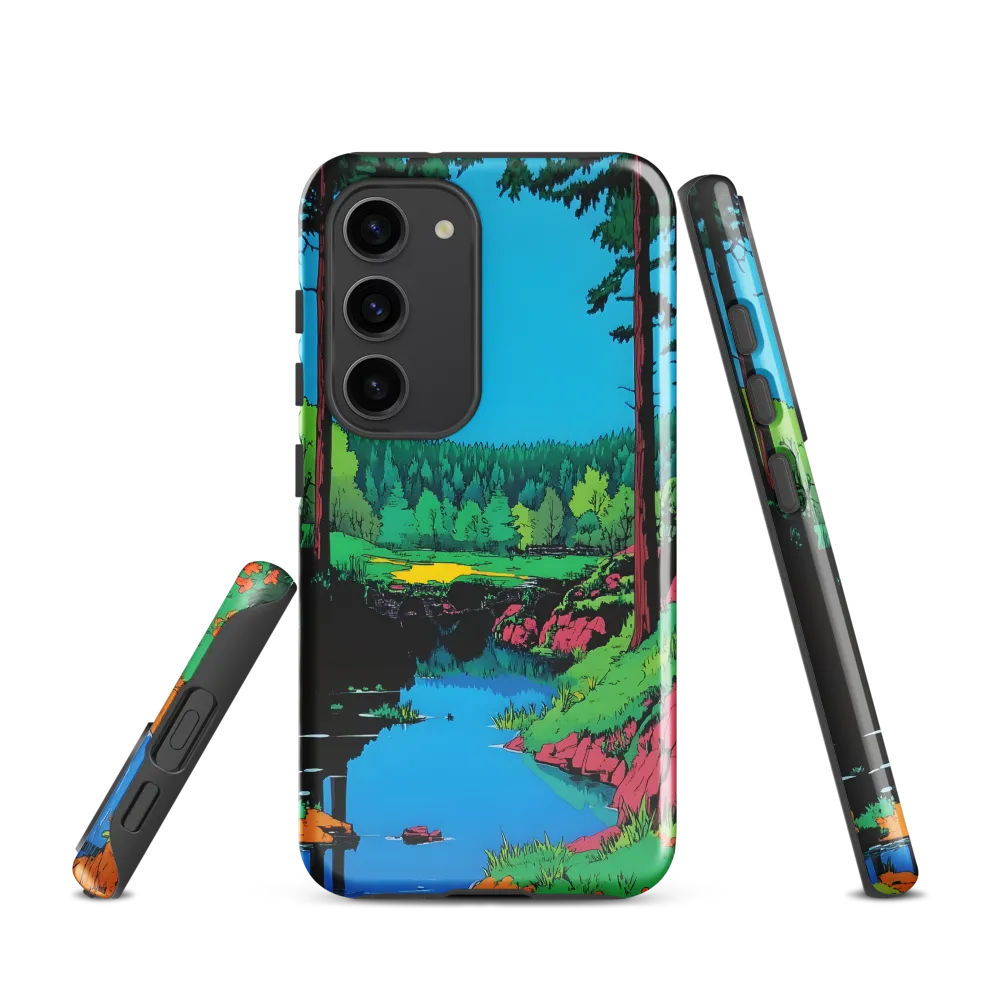 Tranquil Reflections: A Vibrant Landscape