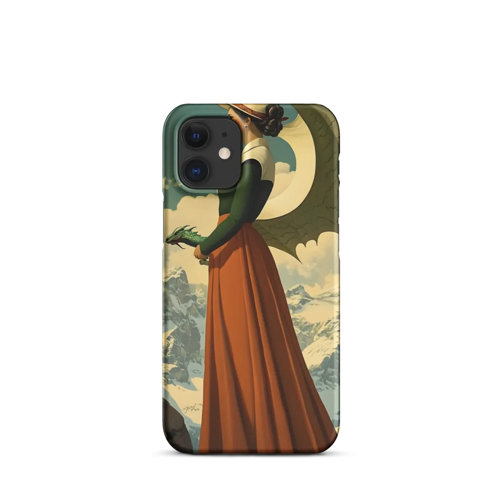 Mystic Harmony: The Dragon Keeper | Phone Case |  12 Mini | Snap Case | Matte