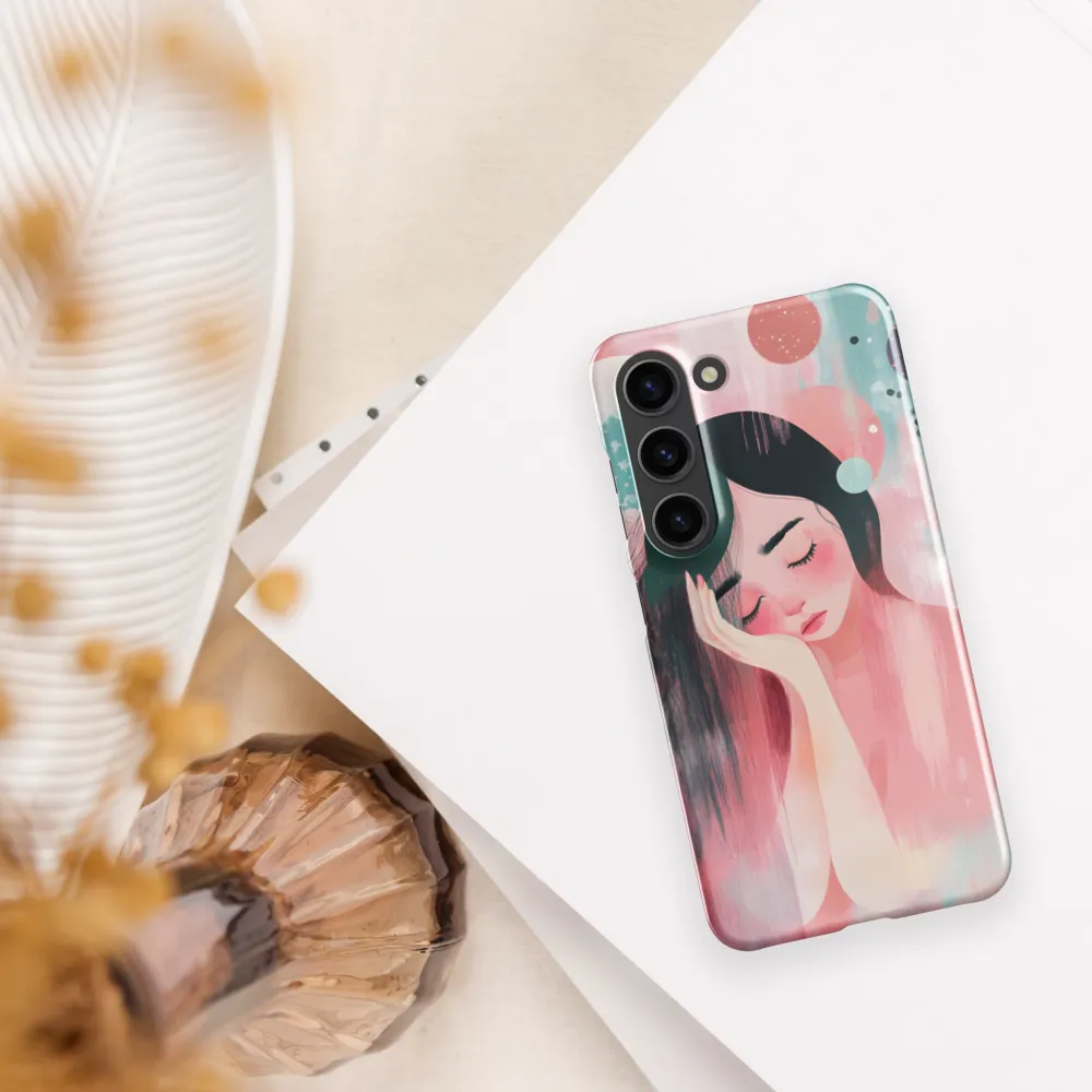 Whispers of Melancholy | Phone Case |  S23 | Snap Case | Glossy
