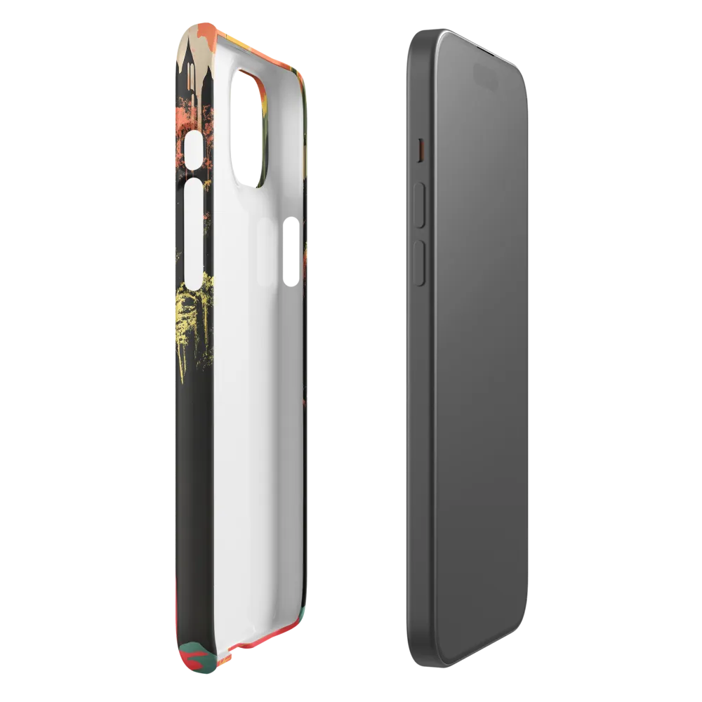 Elysian Echoes: A Surreal Reflections | Phone Case |  15 Plus | Snap Case | Matte