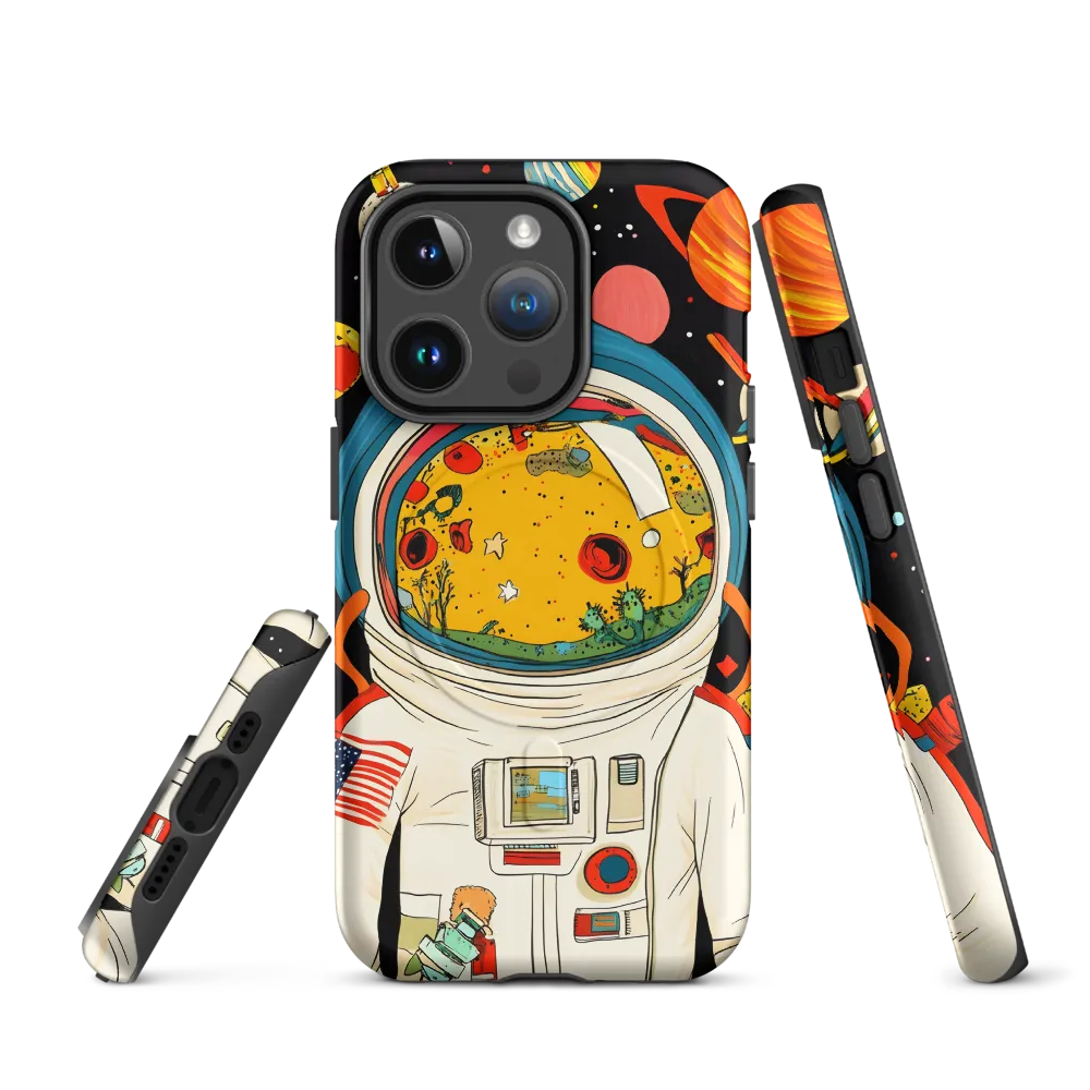Cosmic Curiosity: Journey Within the Helmet