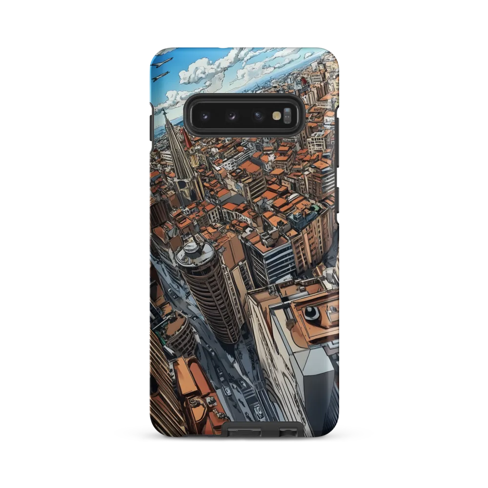Aerial Symphony of Urban Life